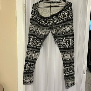 Mossimo leggings - blk grey